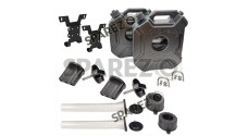 Royal Enfield BS6 Jerry Can Pair With Mount Black For Himalayan 411cc    	 	 
